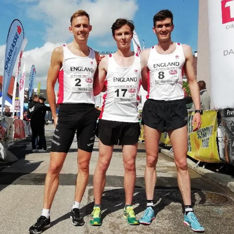 England team for the Attnanger Mile