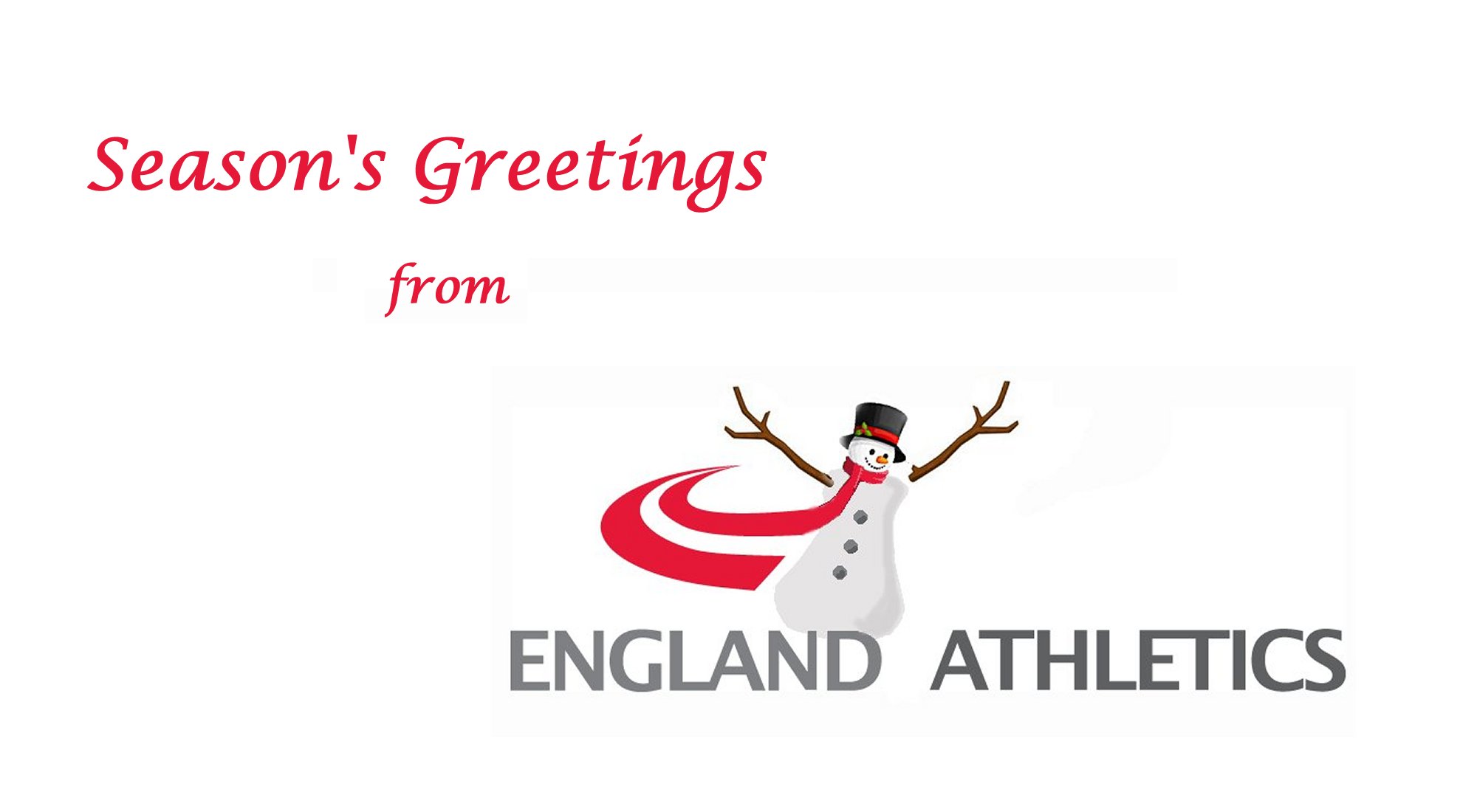Season’s Greetings from England Athletics - England Athletics