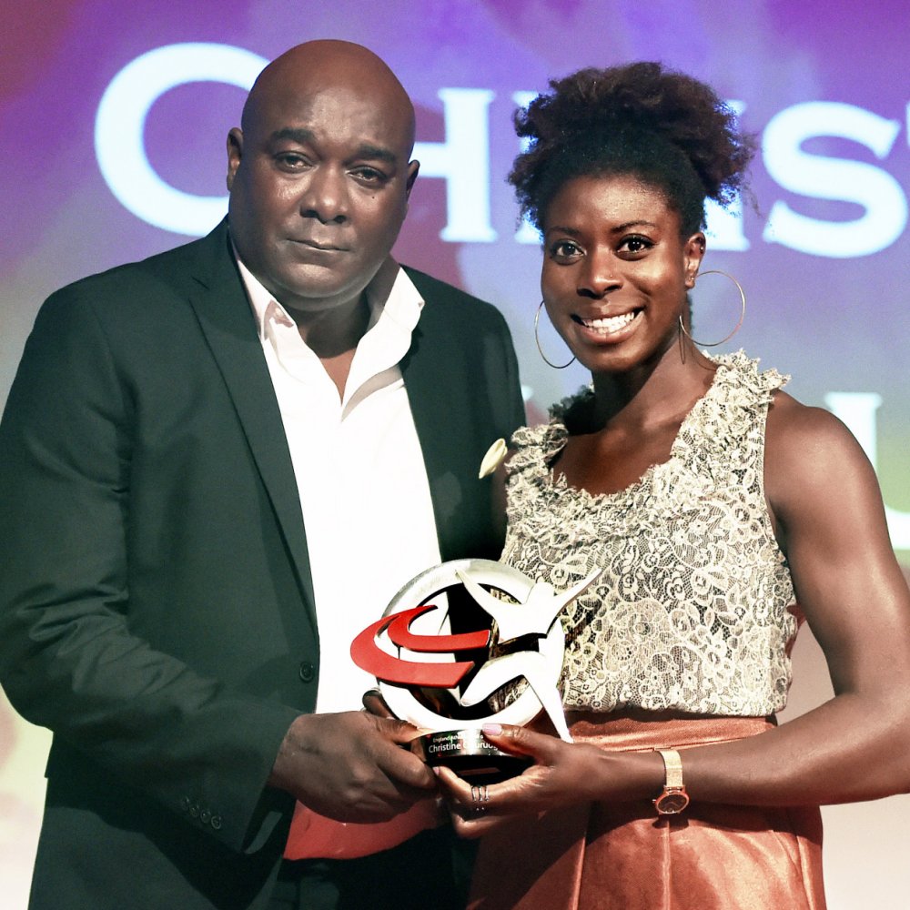 Lloyd Cowan and Christine Ohuruogu