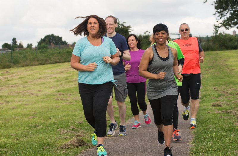 Social running group