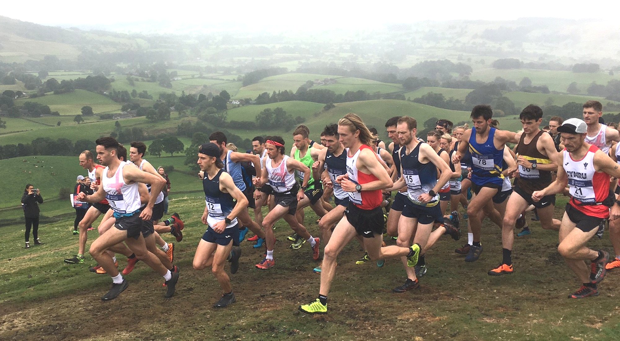 Men's start at Skiddaw mountain race 2021