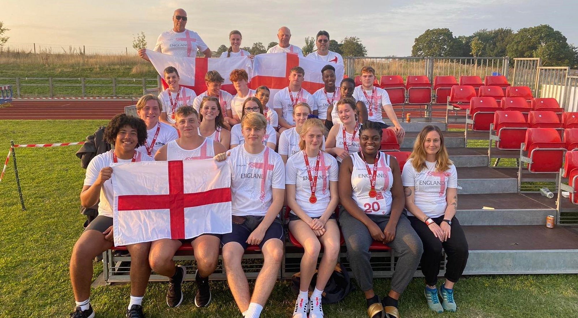 England Athletics U18 team raise their standards at the England Throws