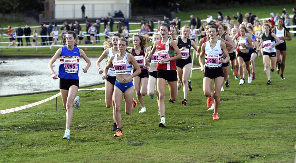 Cross Country relays 2021 - women's start