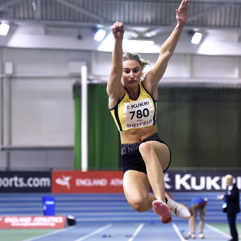 Ella Rush long jump winner