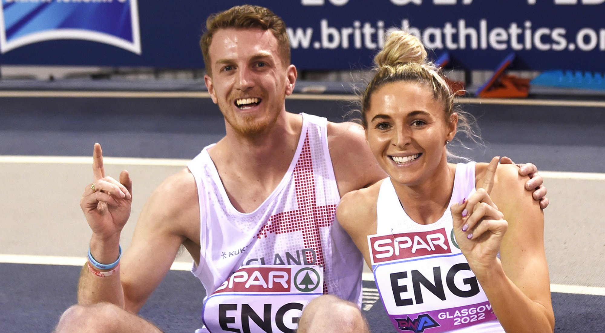 England 2x200m Tom Somers + Amy Hillyard