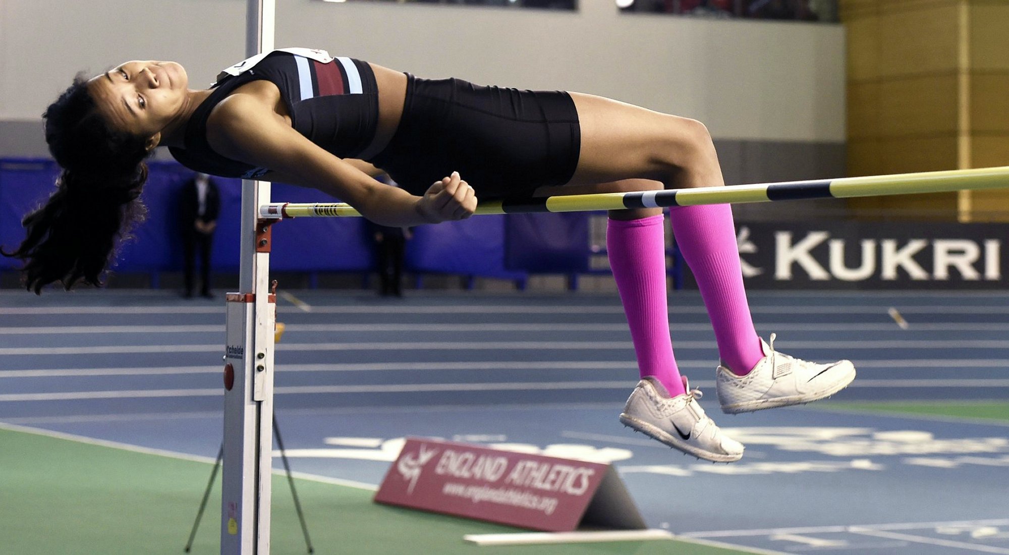 Qi-Chi Ukpai high jump winner