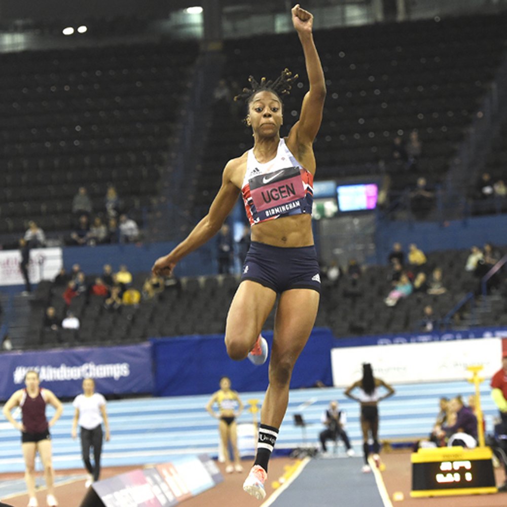 Lorraine Ugen women's long jump