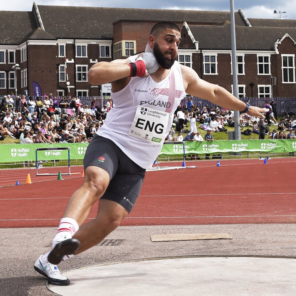 Loughborough international men's shot put