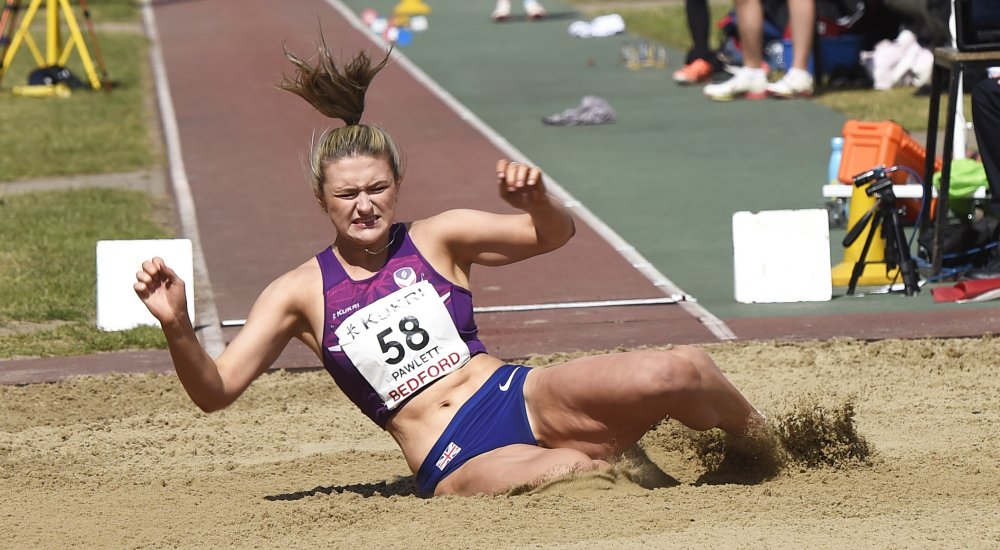 U20 women Abigail Pawlett long jump