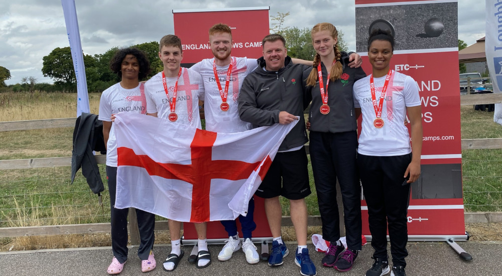 Athletes representing England at the 2022 ETC Throws Fest