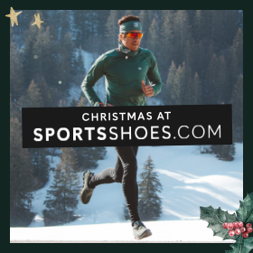 Text: "Christmas at SportsShoes.com"