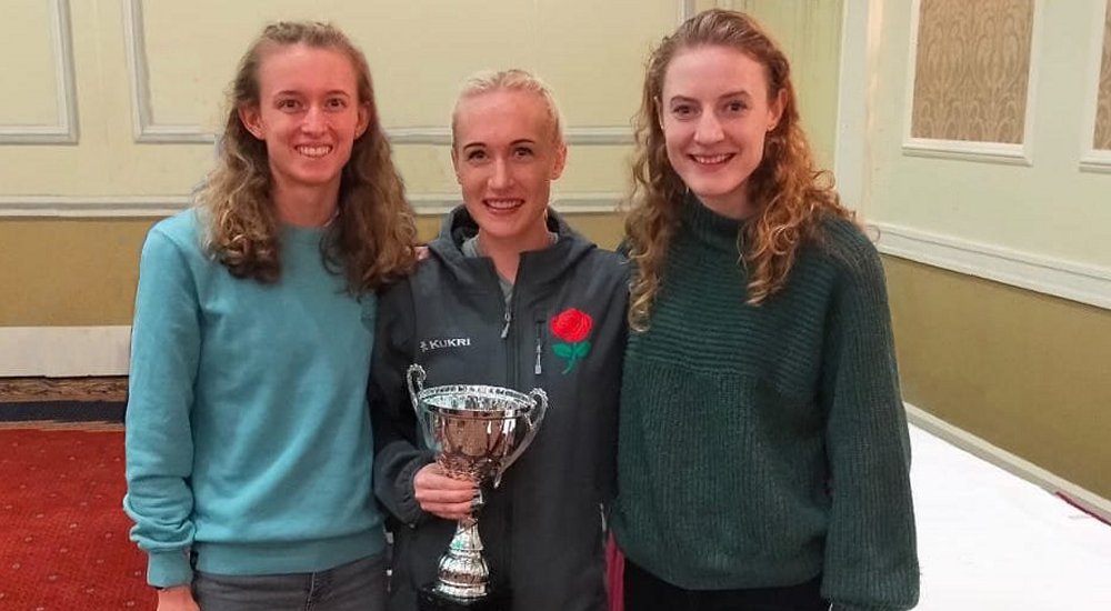 Armagh women with trophy