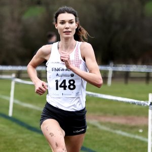 Abbie Donnelly at Belfast cross country