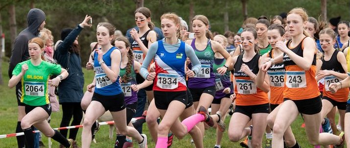 Chiltern XC league runners