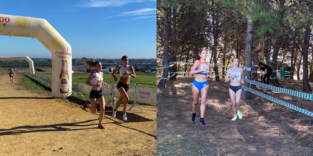 Junior women running at Seville