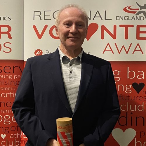 Services to Athletics Steven Bosley at London Volunteer Awards 2023