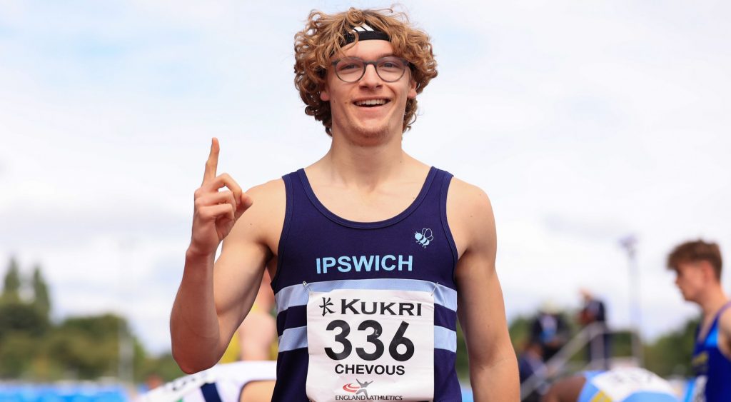 400m winner Stan Chevous