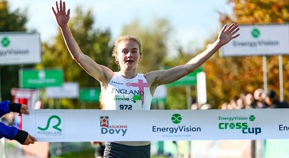 Jessica Gibbon wins Roeselare cross country 2024