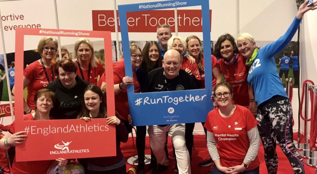 Runners at the National Running Show