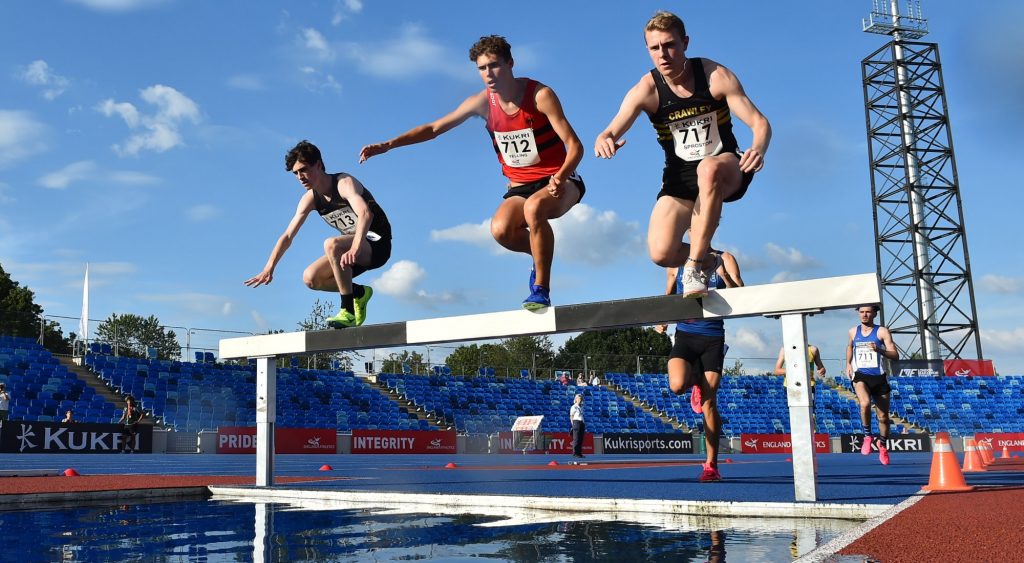 steeplechase at senior champs 2024