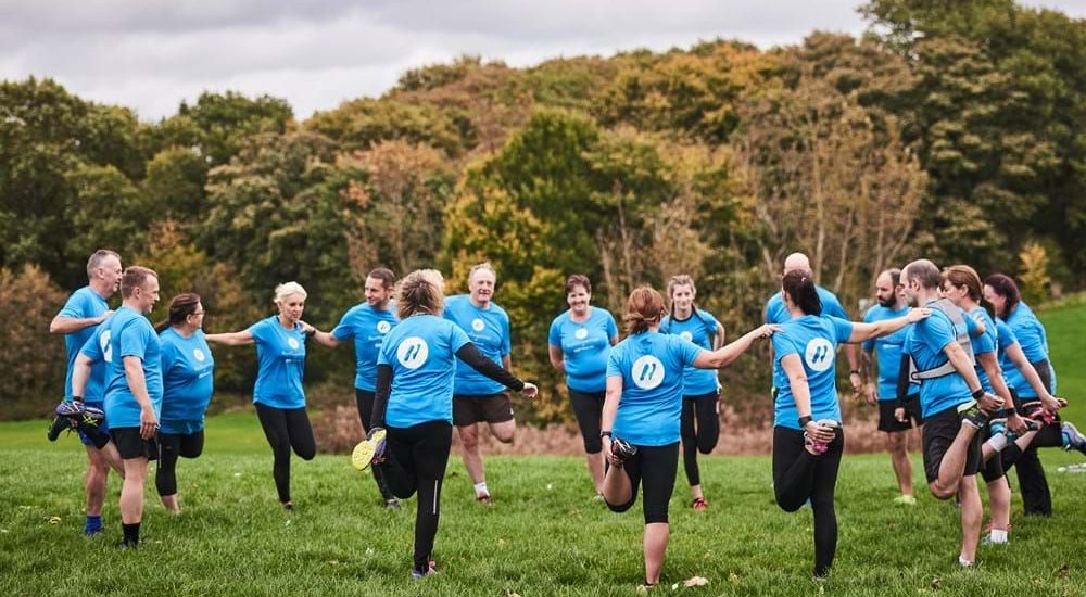 RunTogether group warm up