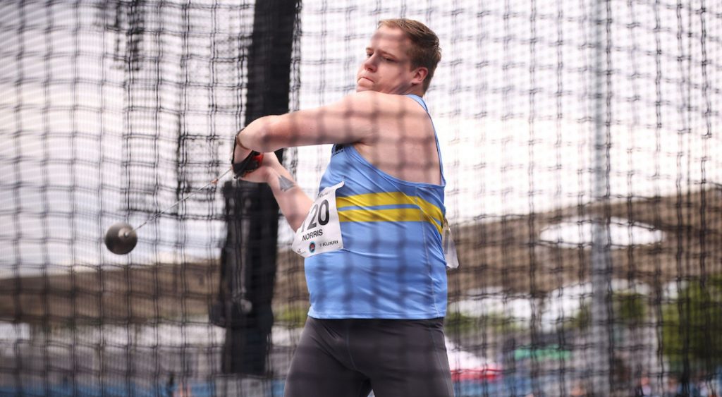 Jake Norris at Manchester International