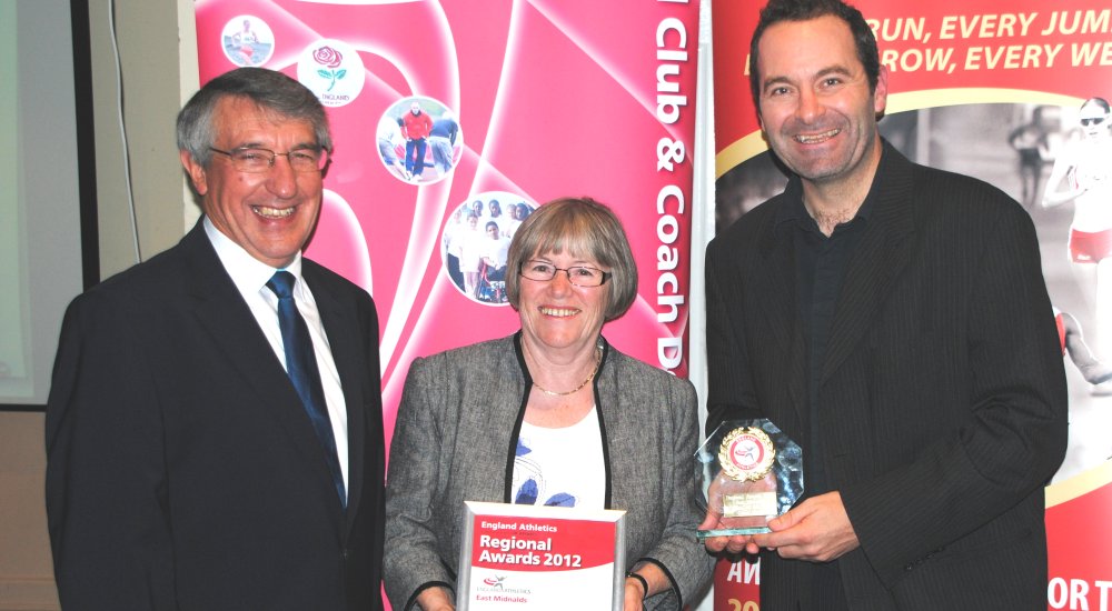 Barry Parker at Regional Volunteer Awards