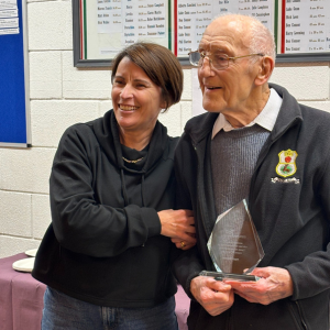 Angela Ward, winner of Club Volunteer of the Year