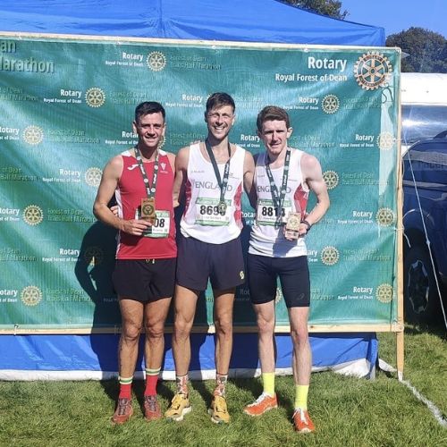 Men's over 35 podium