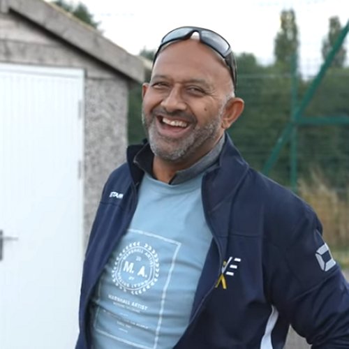 Amber Valley and Erewash AC Club Chair Jayesh Dave