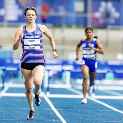 Steph Brooks Competing at World Uni games