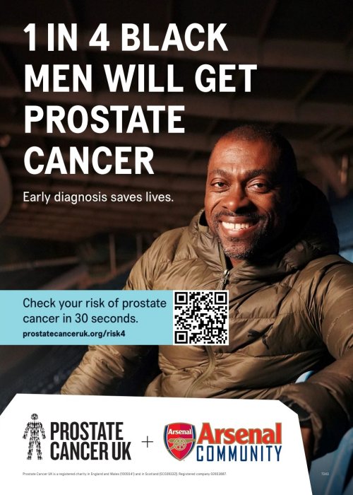 Joe Appiah prostrate cancer advert