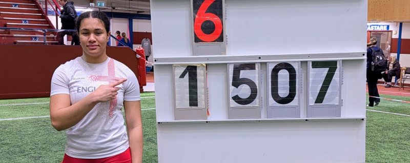 Alani Dumbuya with Euro Standard at Växjö