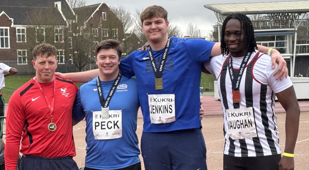 Winter long throws medallists - senior men discus