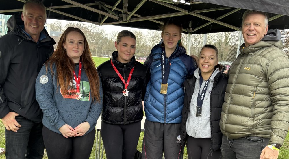 Winter long throws medallists - women's javelin