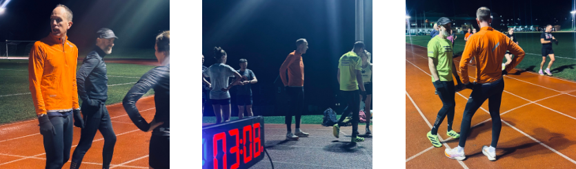 Tom Woolley training at his club