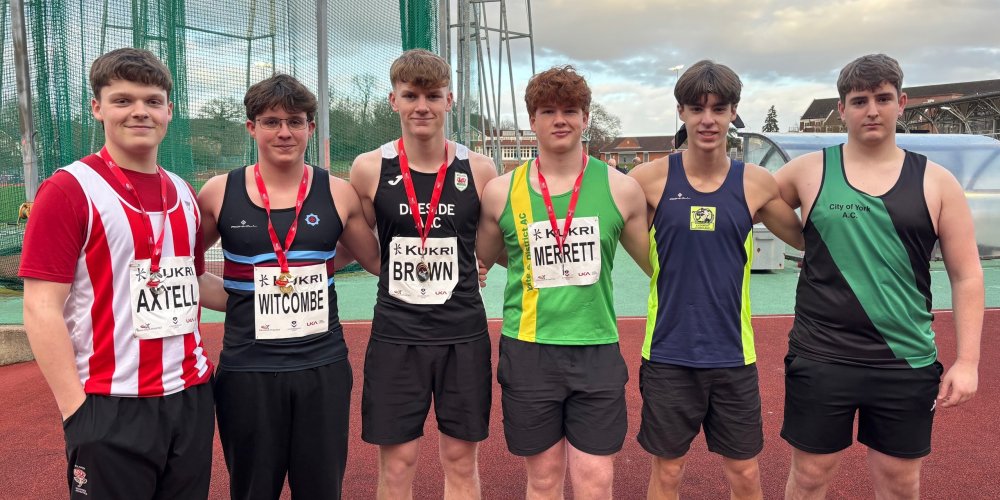 Winter long throws medallists - hammer