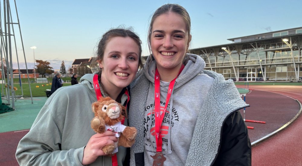 Winter long throws medallists - under 20 women hammer