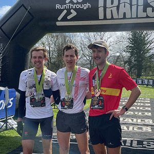 Men's Trail Running medallists