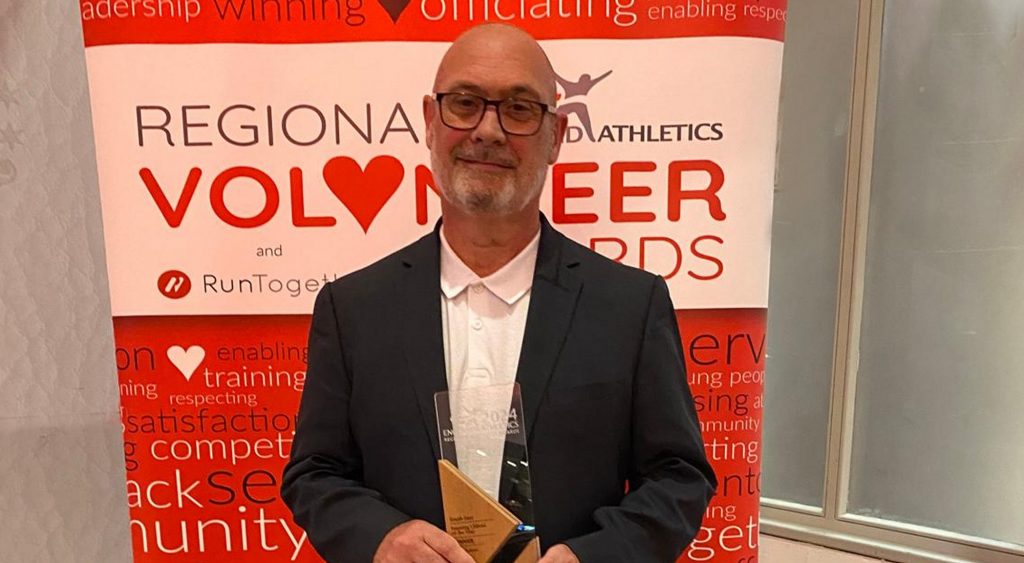 John Askew at 2024 volunteer awards