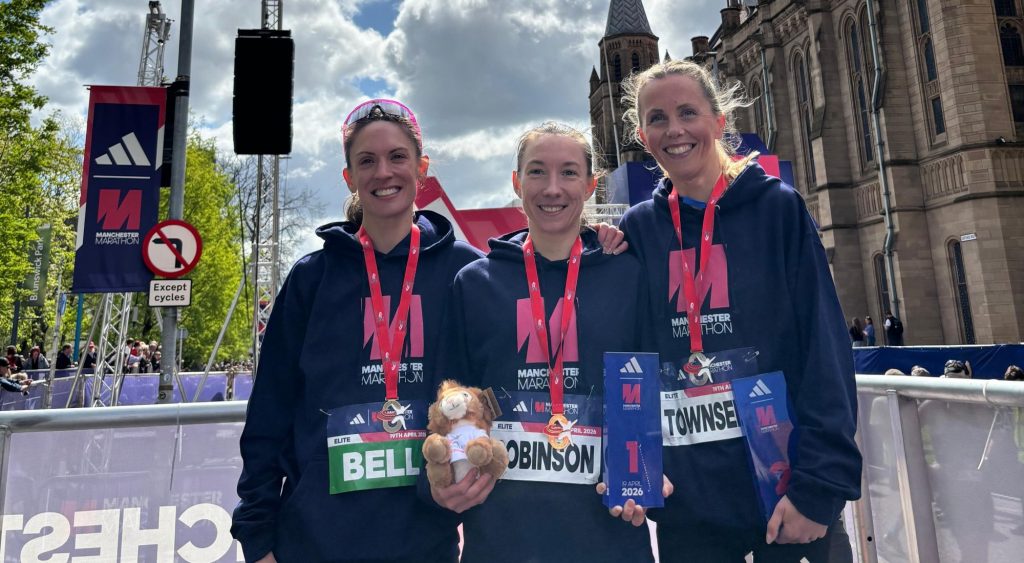 Manchester marathon women's medallists