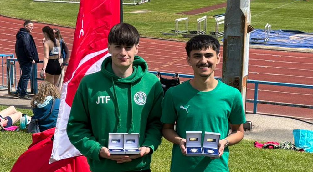 Medallists at Yorkshire county champs