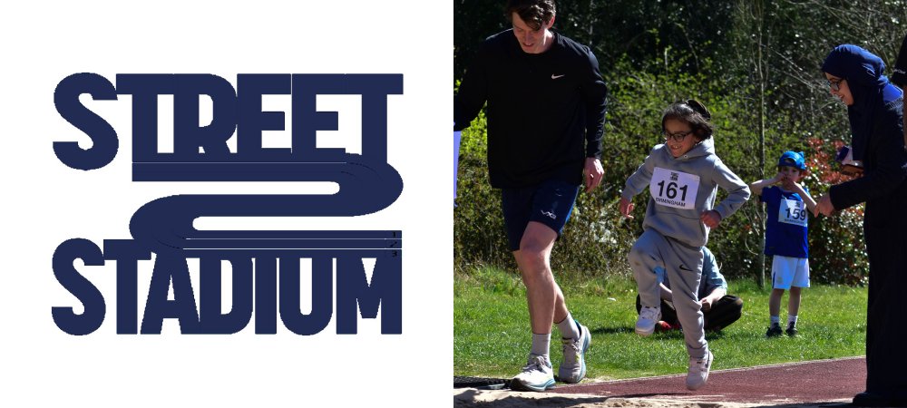 Street 2 Stadium athlete doing long jump