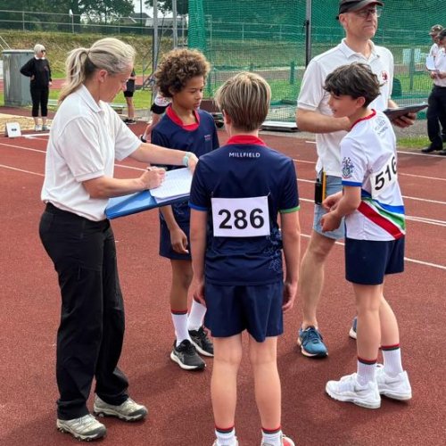 young athletes at Somerset County champs