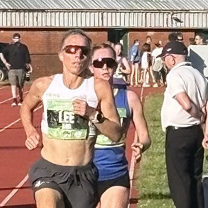 Michelle Lee at Masters 3000m