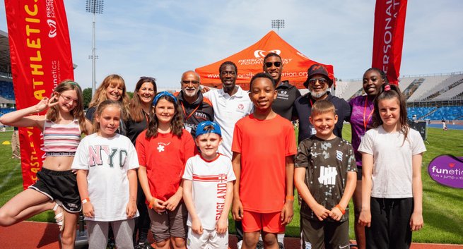 Launch of Birmingham community athletics hubs
