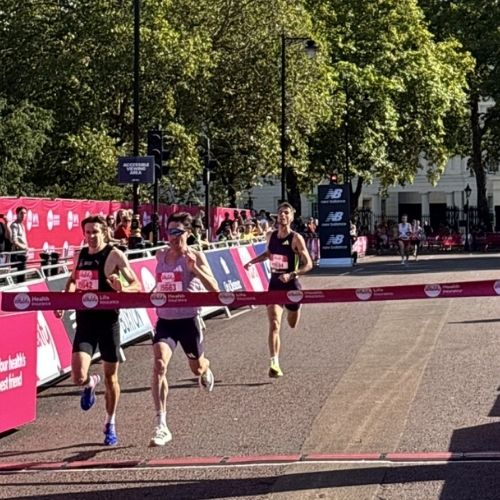 England Athletics One Mile Road Championships men's finish