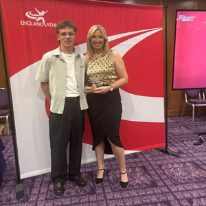 Kaye Johns at North East Regional Volunteer Awards